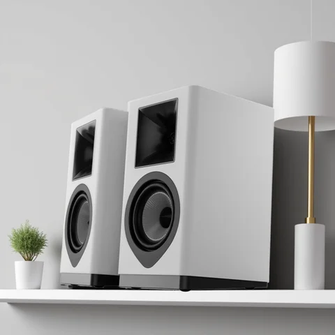 레조노 H420 액티브 북쉘프 스피커 스튜디오 모니터 100W 블루투스 5.4 ARC USB DAC OPT RCA 서브 EQ 우든 리모컨