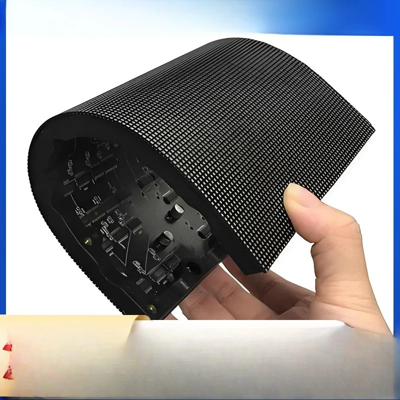32 16 cm P2 Flexible Indoor Full-Color LED Display Soft Module for Conference Room Mall Bar and Electronic Signage Screen