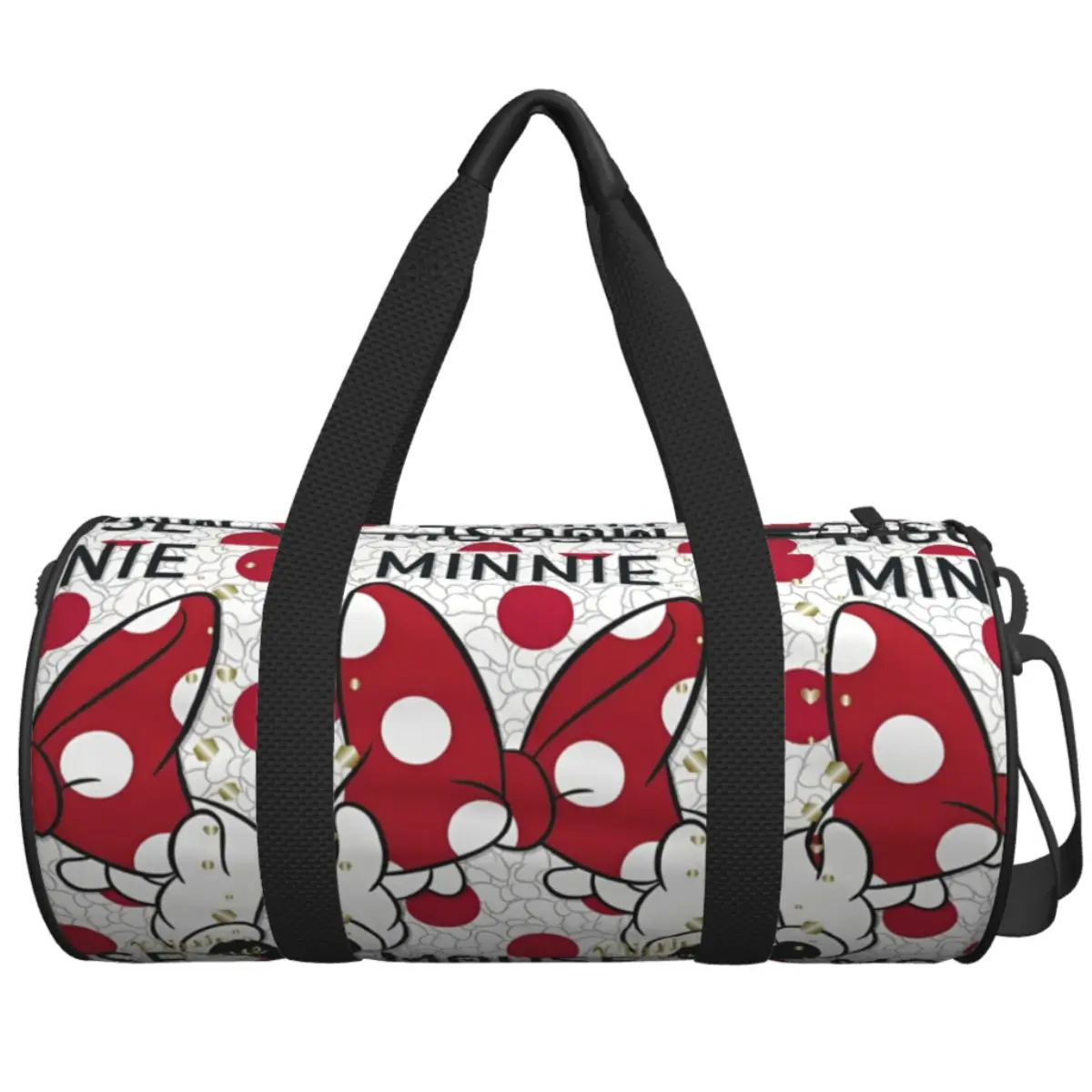 

Дорожная сумка с принтом Минни Маус, большая вместительная спортивная сумка для выходных, мужская и женская дизайнерская спортивная сумка для плавания, милая сумка для фитнеса