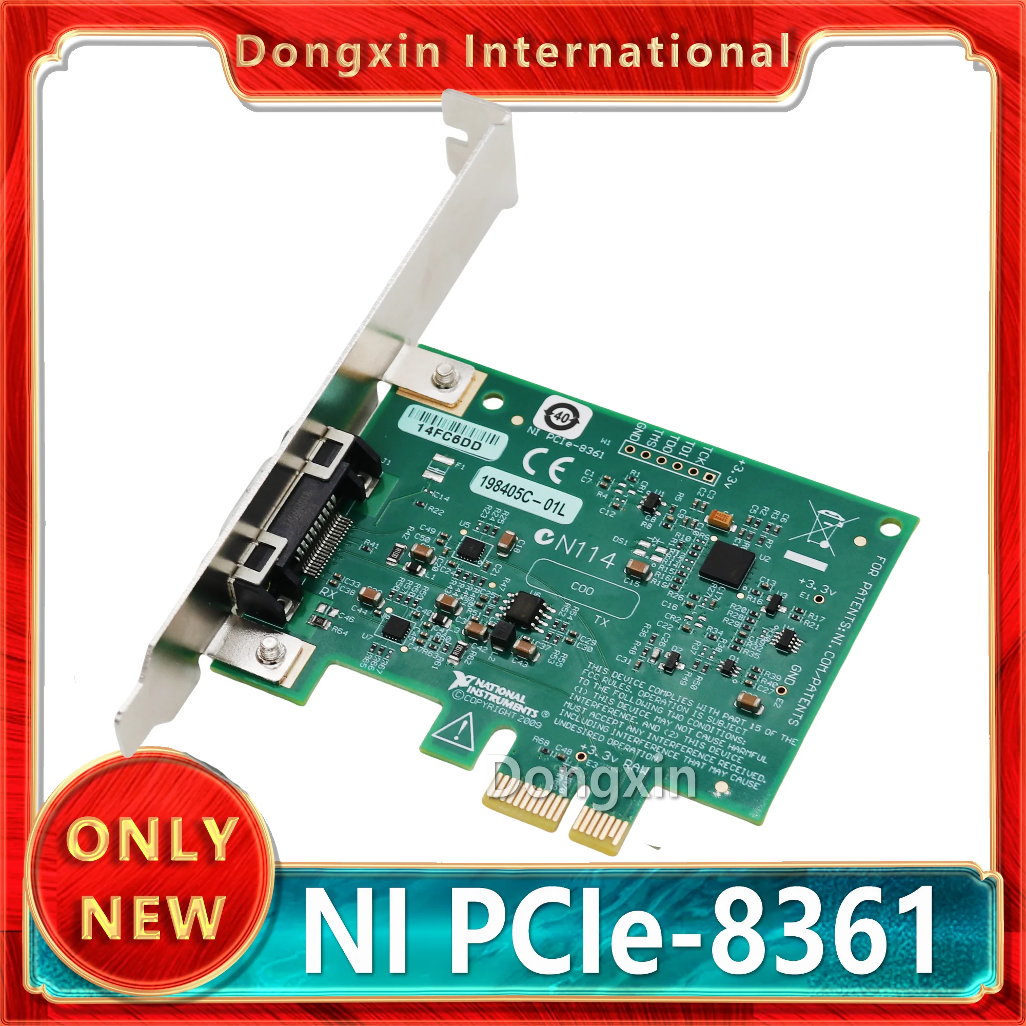 

New Original American NI PCIe-8361 Acquisition Card PXI Case Drive Card 779504-01