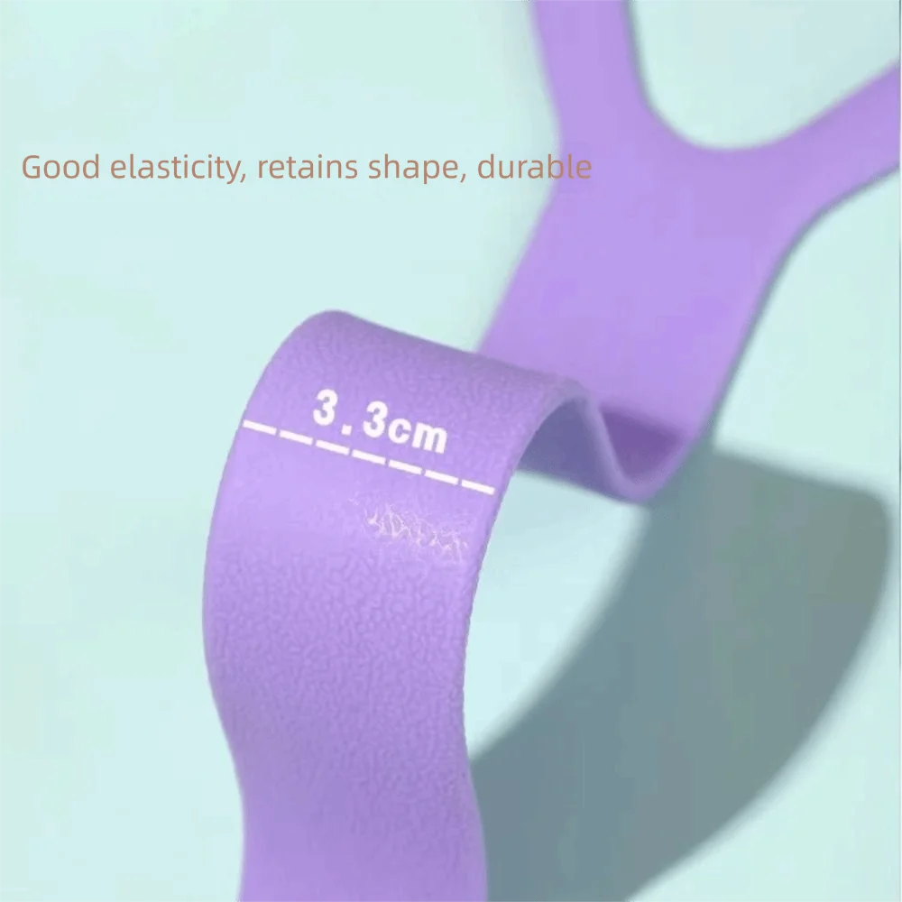 New 8-shaped Fitness Resistance Band Sports Workout Exercise Elastic Band Home Fitness Gym Equipment Yoga Training