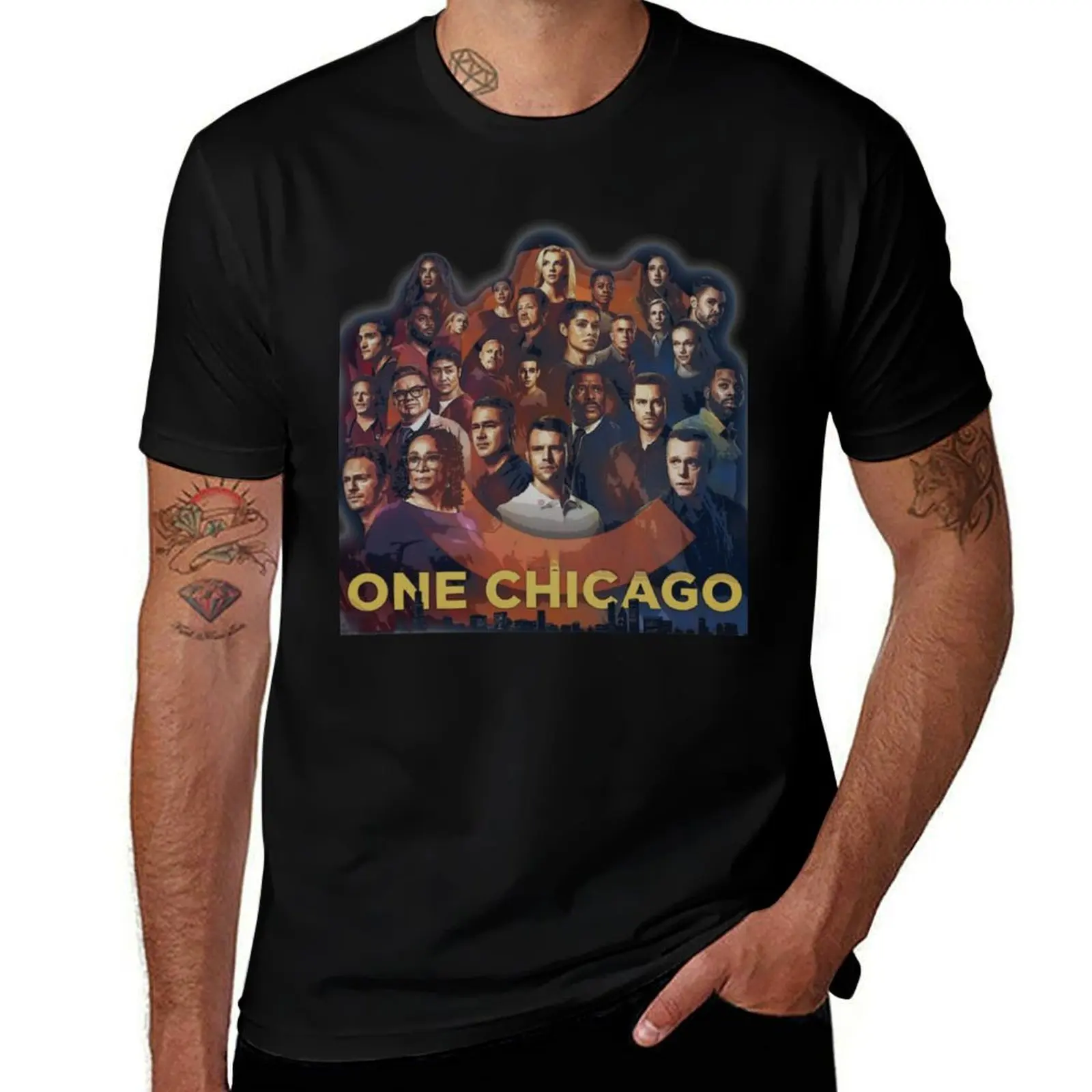 One chicago T-Shirt Comfort Stretch Tee Shirt T-Shirt