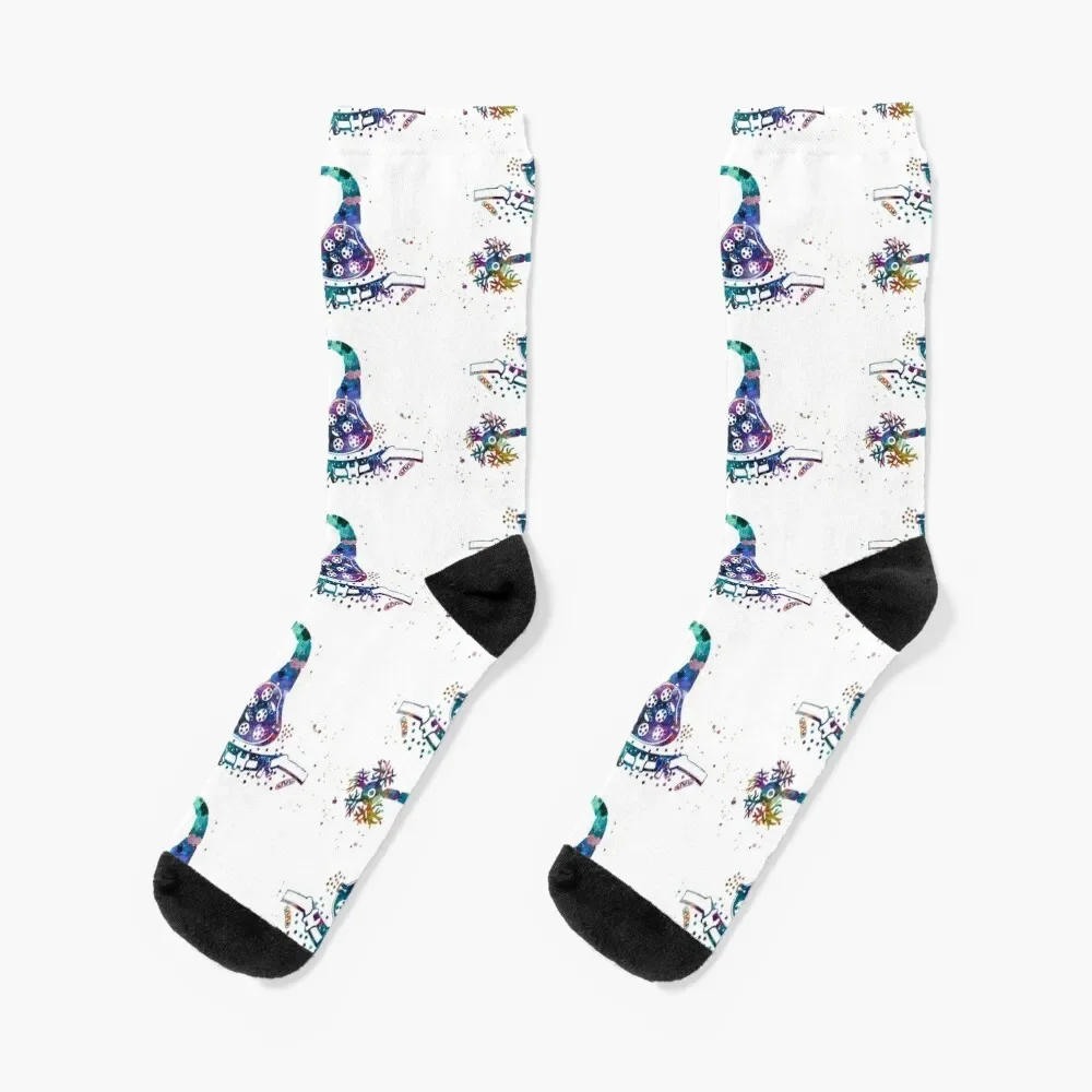 

Neuron Synapse Neurotransmitters Socks cool funny gift japanese fashion christmas stocking Socks Women's Men's