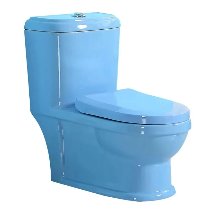 Eastern Modern School Wc Pink Color One Piece Children Toilet