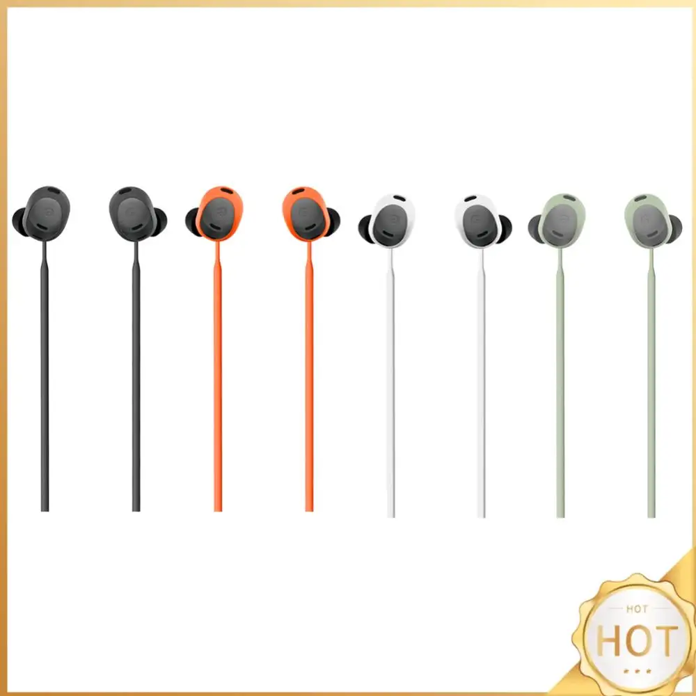 حزام رقبة لسماعات الرأس من السيليكون المتوافق مع تقنية البلوتوث، حبل رقبة معلق مريح مقاوم للماء ومحمول لهاتف Google Pixel Buds Pro