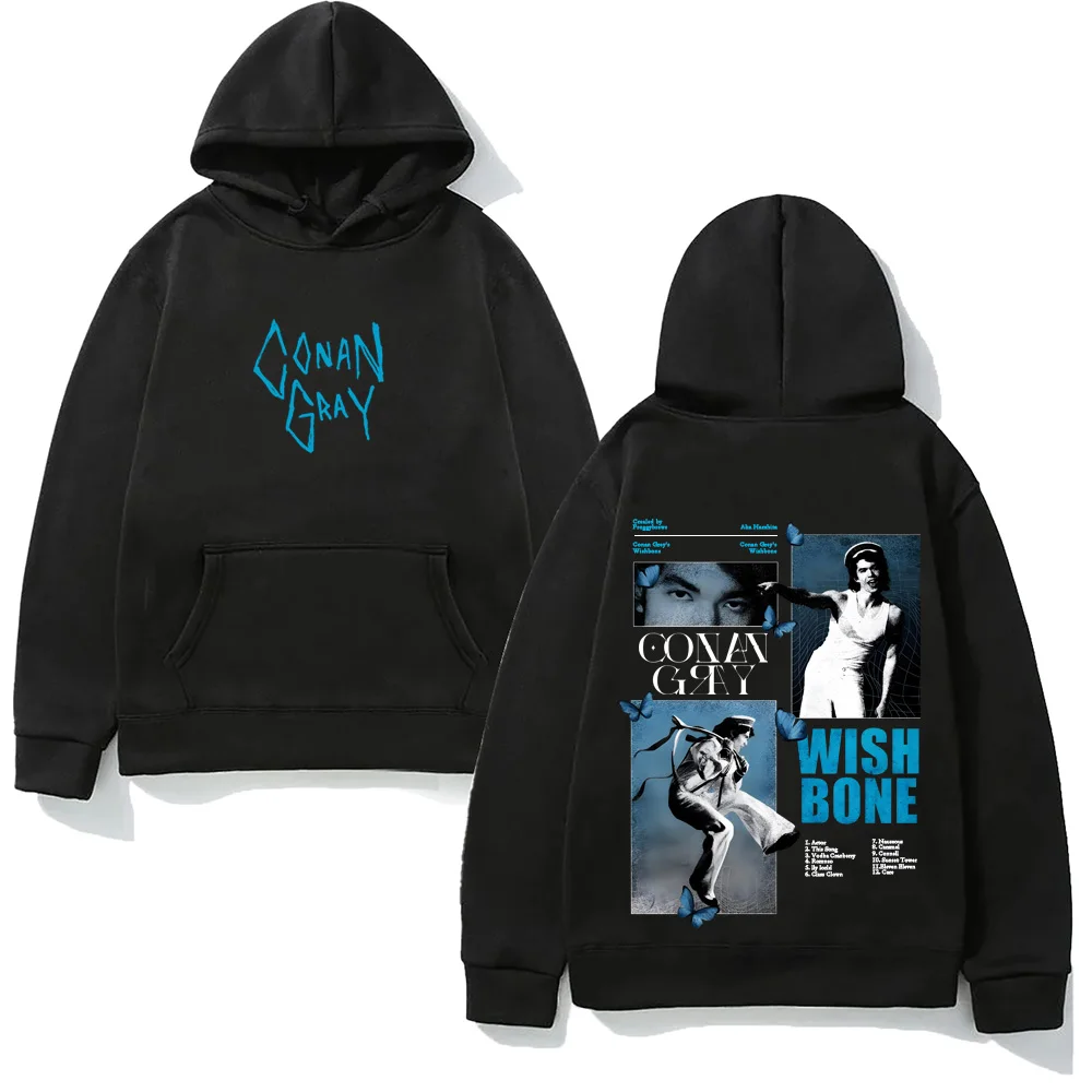 Conan Gray 2025NEW Harajuku Unisex Hoodie High Quality Fleece Comfortable Sweatshirt Sleeve Gothic Clothes Long Sleeve Moletom