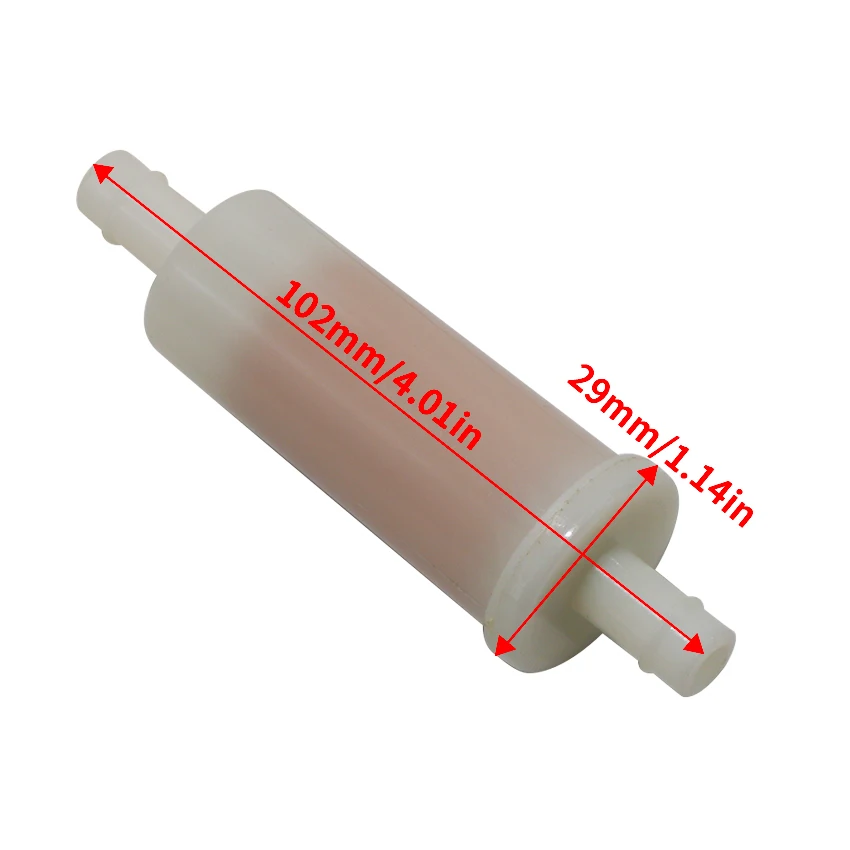 In Line Fuel Filter For Yamaha 25HP 30HP 40HP 9.9HP 13.5HP 45HP 15HP 20HP F9.9C FT9.9D F13.5A F15 F15A F20A F25 65W-24251-00/10