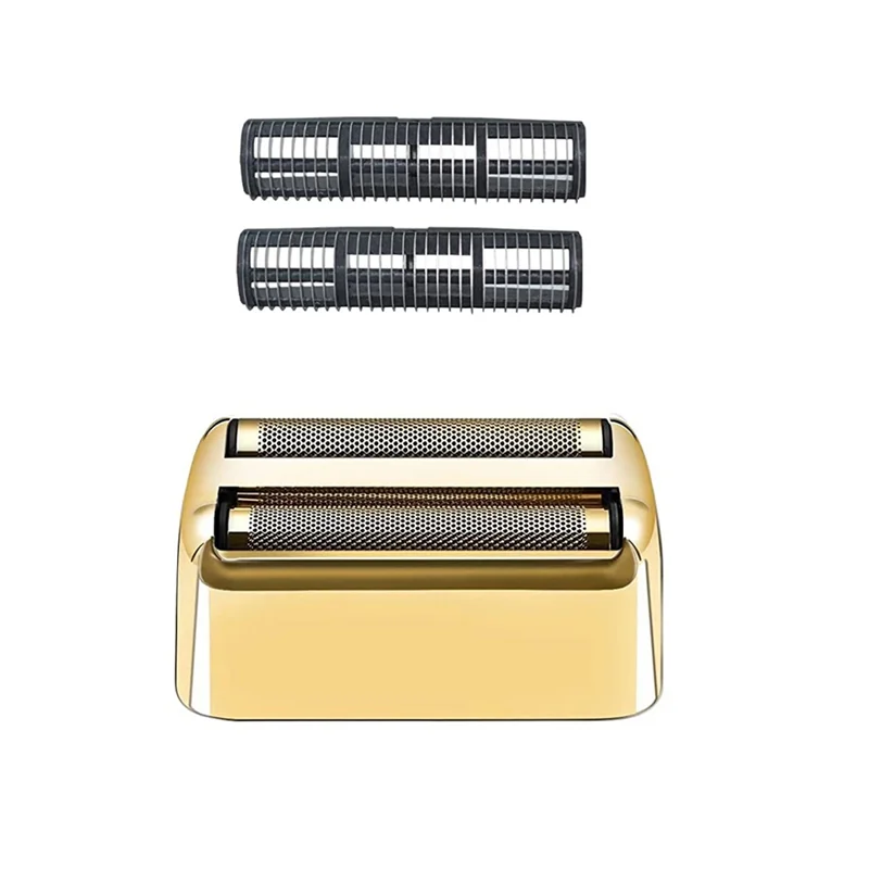 

Shaver Replacement Foil and Cutters for Double FXFS2 Metal Shaver Foil Replacement Gold