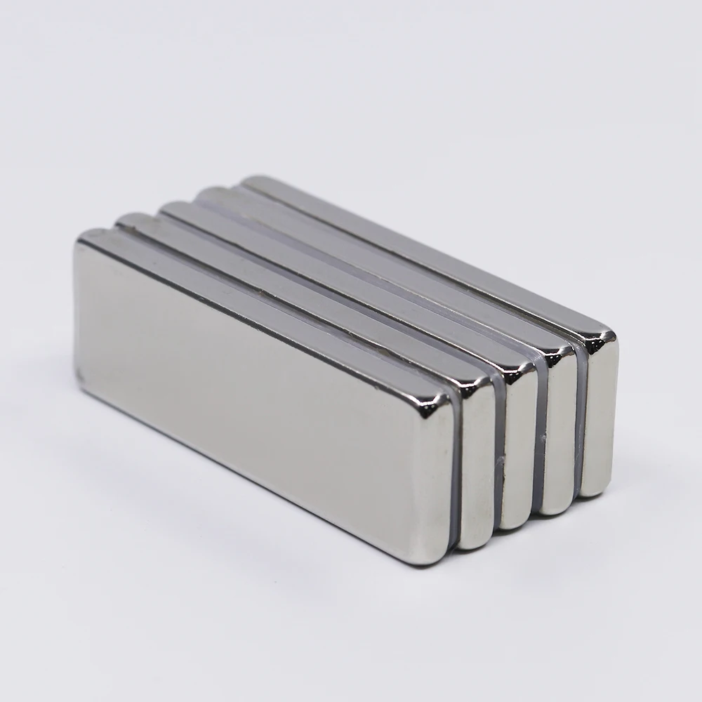 1/2/5Pcs 60x20x5 Neodymium Magnet 60mm x 20mm x 5mm N35 NdFeB Block Super Powerful Strong Permanent Magnetic imanes