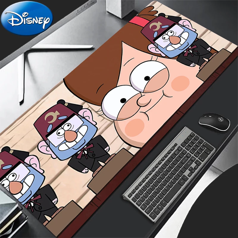 Anime Mouse Pad Green Plants Kawaii Keyboard Pad Laptop Gravity Falls Gamer Desk Mouse Mat Office PC Bill Cipher Gaming Mousepad