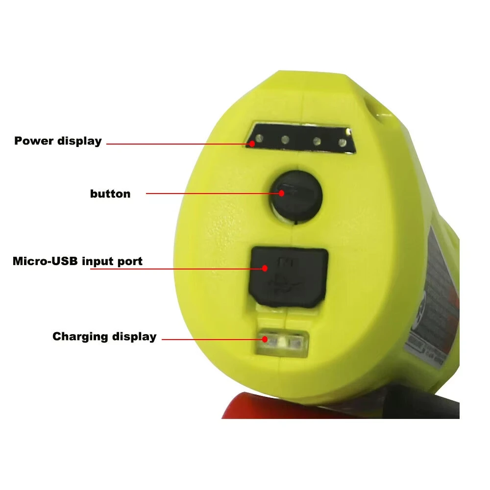 N12 Battery Power Source Adapter for Milwaukee 12V M12 Battery Power Wheel Charger Adapter with 12V DC Port USB Port