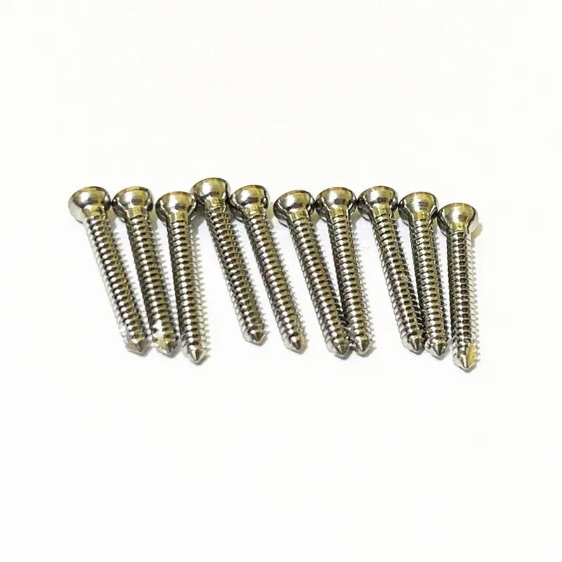 2.0mm Stainless Steal Self-tapping Cortical Screws Veterinaria Pets Surgical Orthopedic Implants Medical Equipments