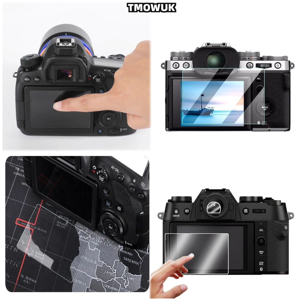 

For Fujifilm X-T10 T20 T30 M1 A1 A2 E2 E3 X30 XF10 XS10 XS20 - Privacy Anti-Glare Tempered Glass With Anti-UV Coating