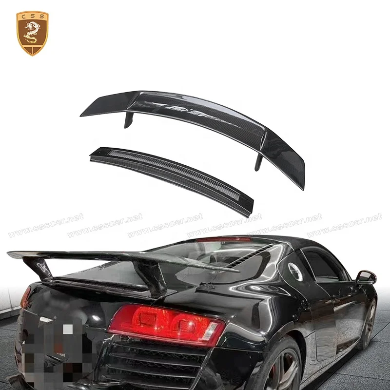 

Car Styling Vors Style Carbon Fiber Rear Wing Spoiler For Au di R8 2008-2015 Model