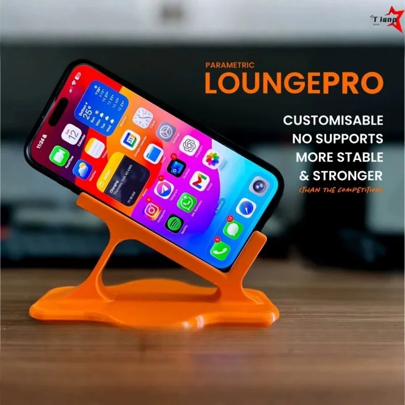 Reclining Hands-Free Support Stand Side Viewing Holder For Phone Tablet Kindle For Relaxation