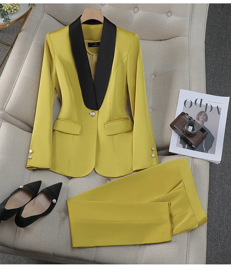 Abito viola da donna Primavera Autunno 2025 Abbigliamento formale professionale in stile dea di fascia alta per presentatori y2k Nuovo arrivo