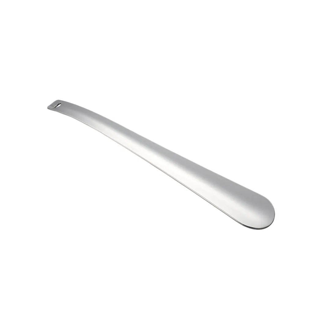 Professional Stainless Steel Shoe Horns Long Handle Shoehorn Convenient Shoes Wearing Lifter