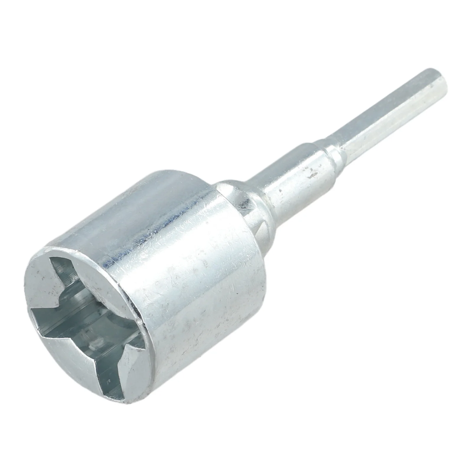 Gray Tire Change Tool Electric Jack Socket Tool Tire Changer Car Jack Socket Weather-resistant Finish Compatible With 96 Jacks