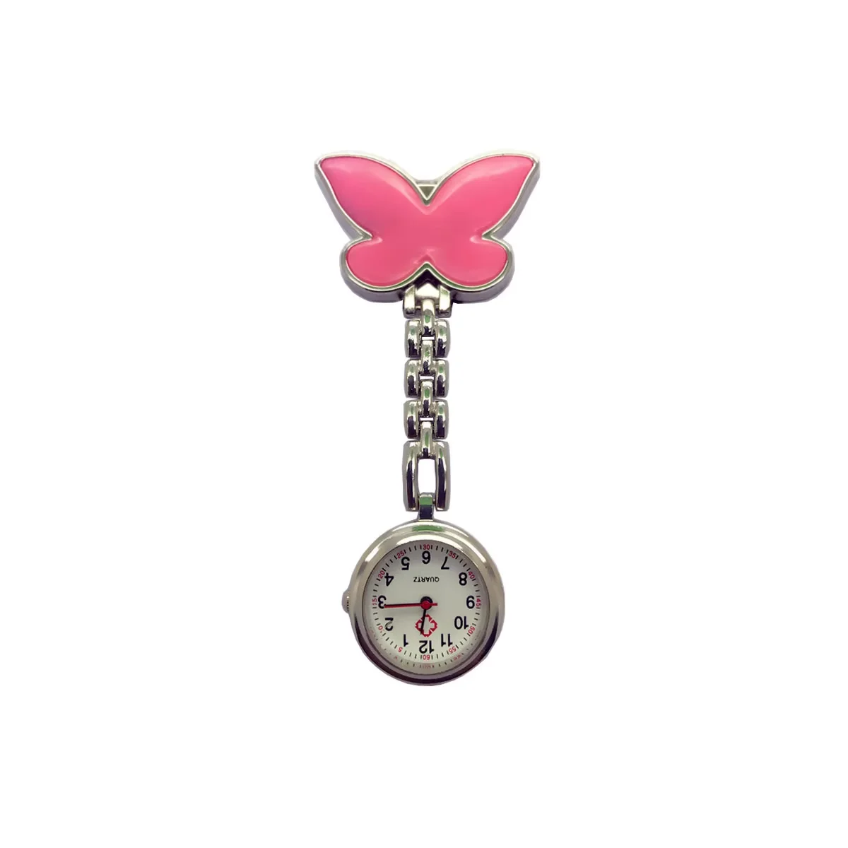 Pocket watch Women's lovely butterfly nurse watch Chest watch Hospital hang watch pocket watch can be a variety of colors