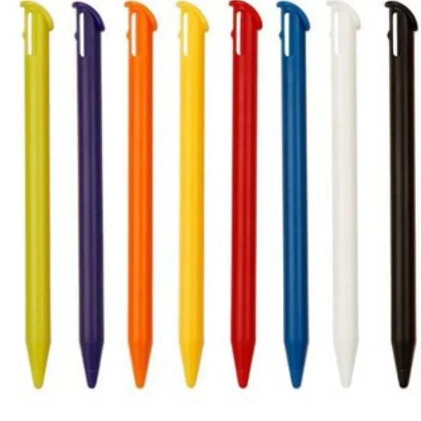 Caneta stylus de tela de toque de plástico para console de jogos para Nintendo Novos acessórios de jogo 3DS 500 peças