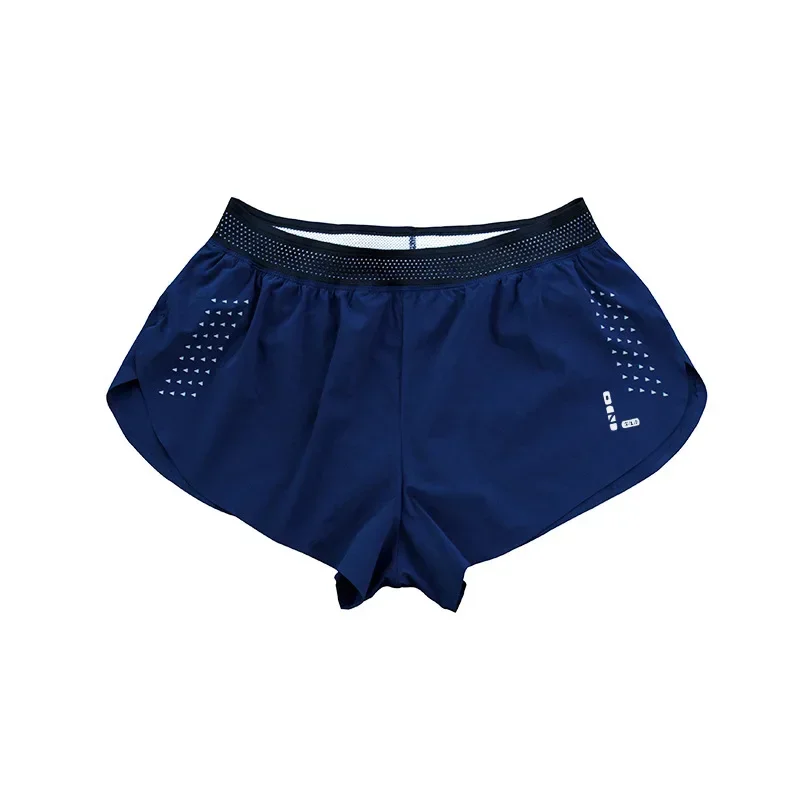 Sport Shorts Man Marathon Shorts with Inner Pocket Long Distance Running Sport Pants Track Field Tights