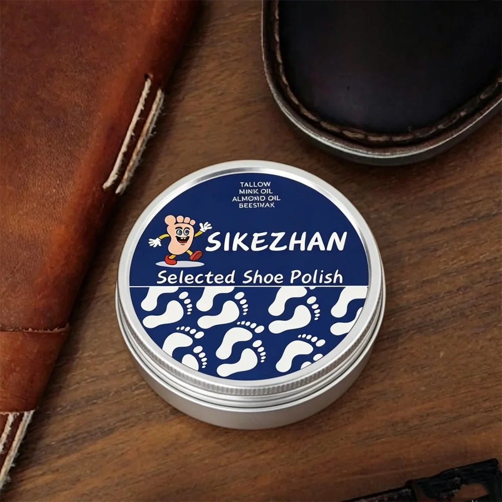 100G Motorcycle Leather Care Cream Polish Conditioner for Jacket Seat Boots Gloves Helmet Restoration Waterproof SIKEZHAN