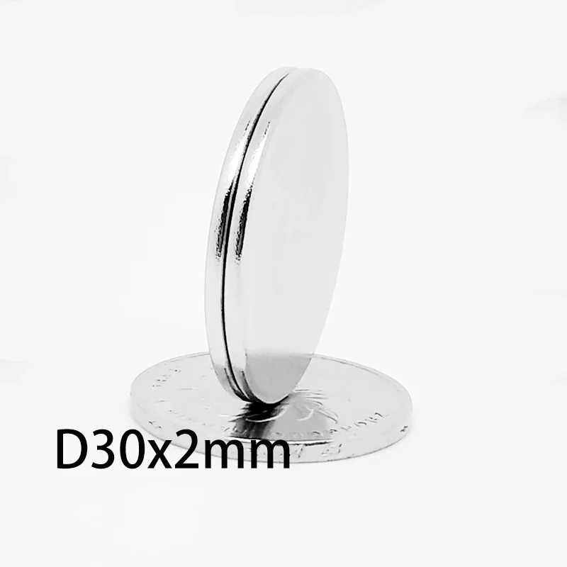 

2/5/10/20pcs 30x2 Aimant Magnets Super Strong Neodymium Magnet Fridge Rare Earth Magnet Very Strong Magnets for the Refrigerator