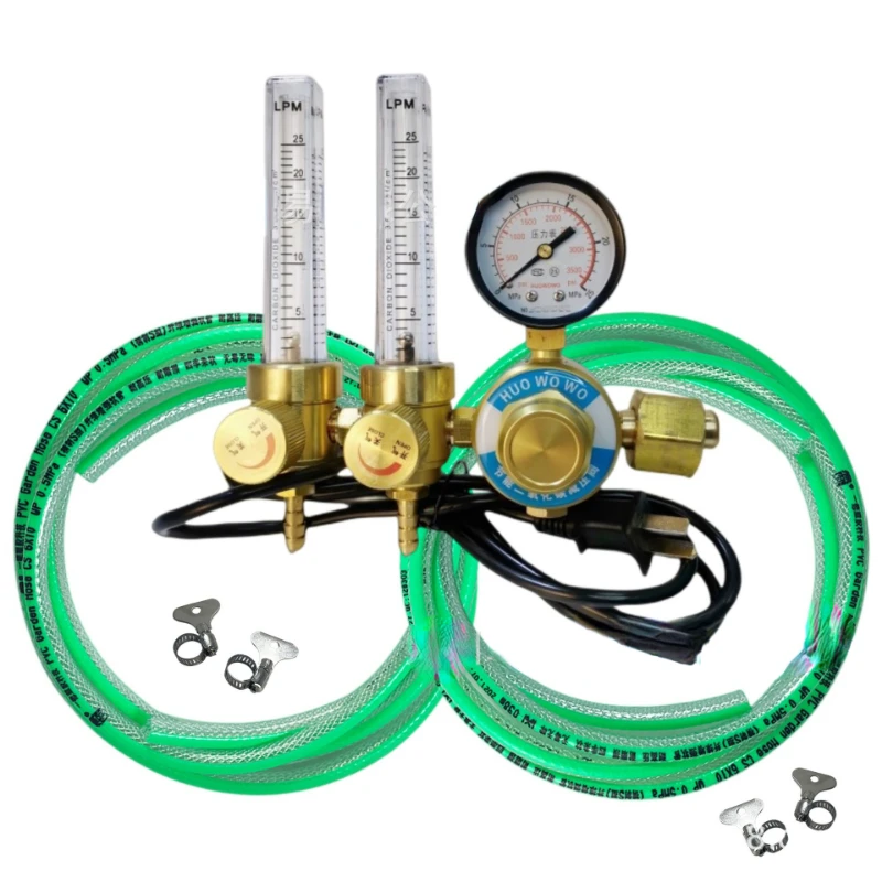 

CO2-306S CO2 meter 36V220V secondary welding machine pressure gauge pressure reducing valve heater distribution pipe