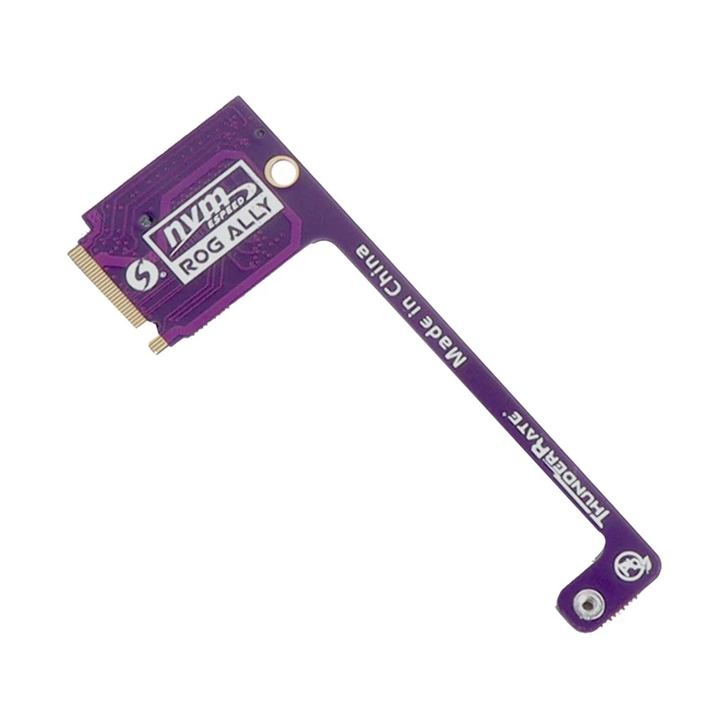 1 Piece For Asus Rog Ally M.2 NVME Transfer Card Purple PCB For Rog Ally Modified Game Accessories