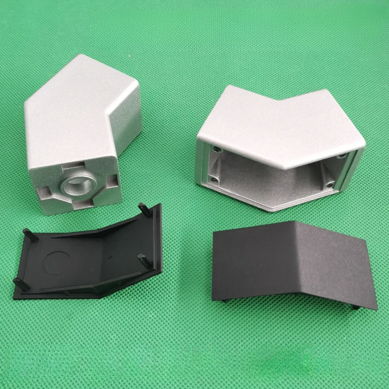 Aluminum Profile 45/135 Degrees Connection Adapter Corner Fitting 3030/4040/4545 Angle Shield Bevel Holder