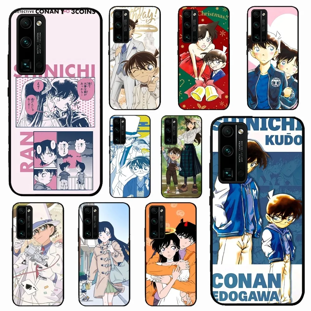 D-Detective C-Conan Phone Case For Huawei Honor 10 lite 9 20 7A 9X 30 50 60 70 pro plus Soft Silicone Cover