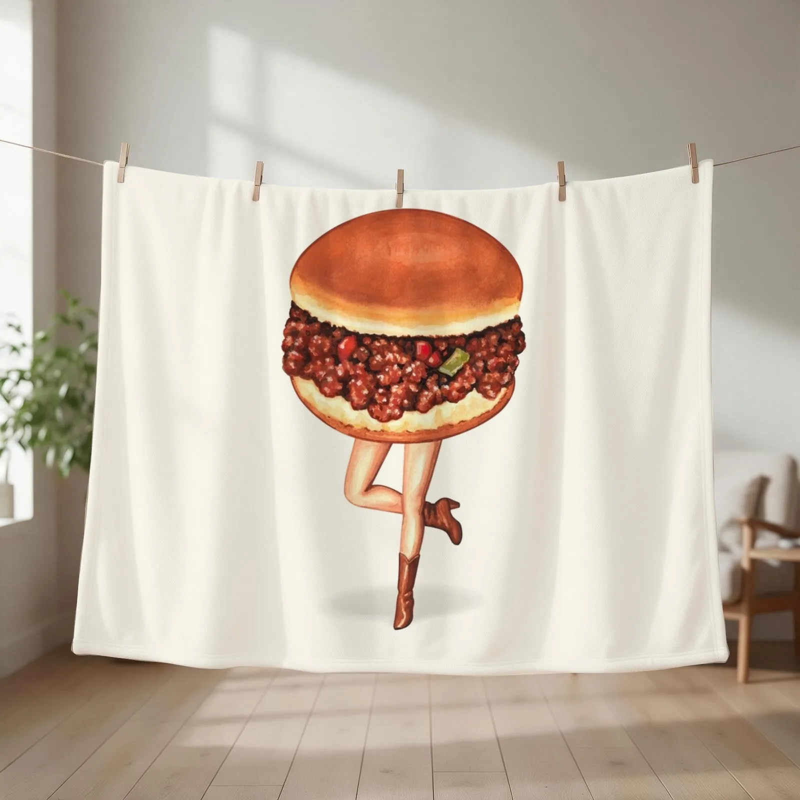 Sloppy Joe Pin-Up Throw Blanket Flannels Bed Blankets For Baby Weighted Blankets