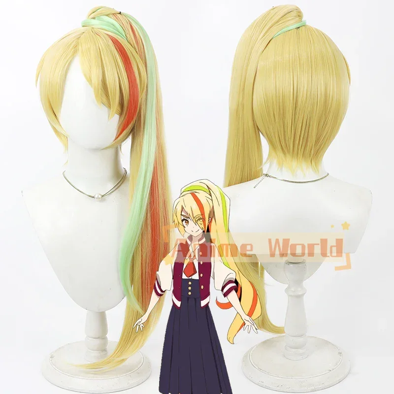

Zombieland Saga Nikaidou Saki, парик для косплея, синтетические волосы, костюм на Хэллоуин, аниме, вечерние парики + шапочка для парика
