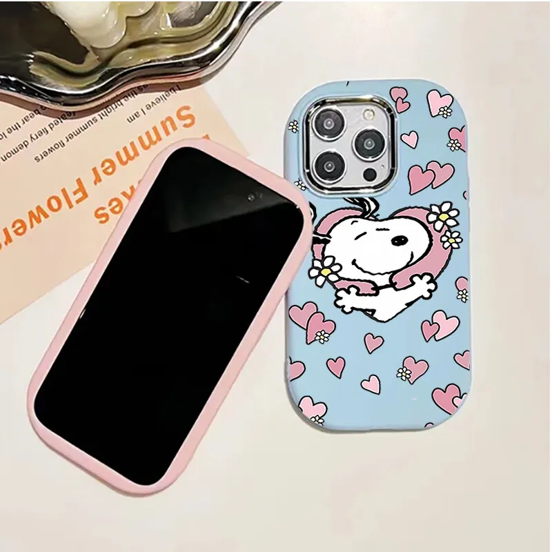حافظة لهاتف Xiaomi Redmi 13C 13 12C 12 10 9T Note 13 12 Pro Plus 10 11 11S 11S 5G 4G غلاف هاتف سنوبي بسيط
