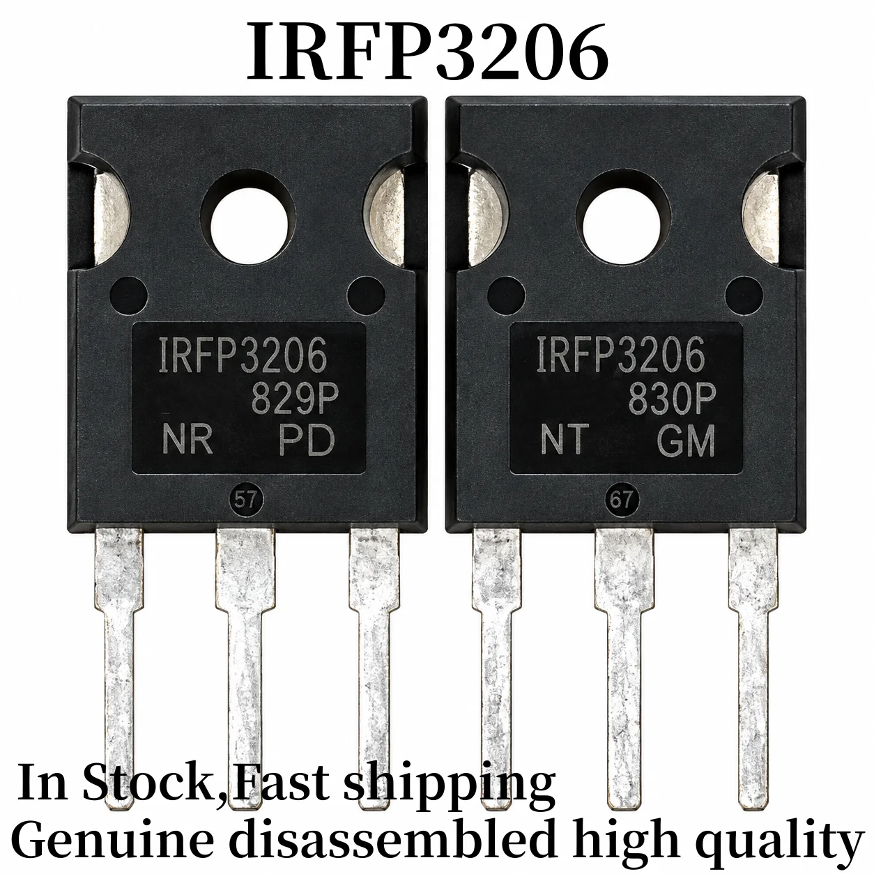 5-10PCS 100% Original disassembly IRFP3206 200A 60V Large-Chip MOSFET TO-247 In Stock