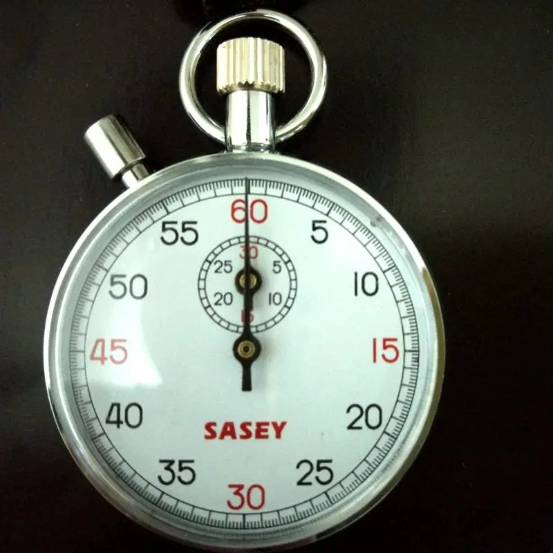 SXJ504 SXJ505 SXJ803 SXJ806 Steel Mechanical Stopwatch Track Field Running Competition Stop Watch Metal Sports Training Timer