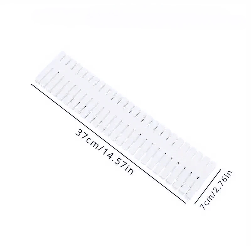 4/8/12PCS Multipurpose Drawer Storage Divider Adjustable Plastic Storage Cabinet Partition Household Wholesale Drawers Organizer