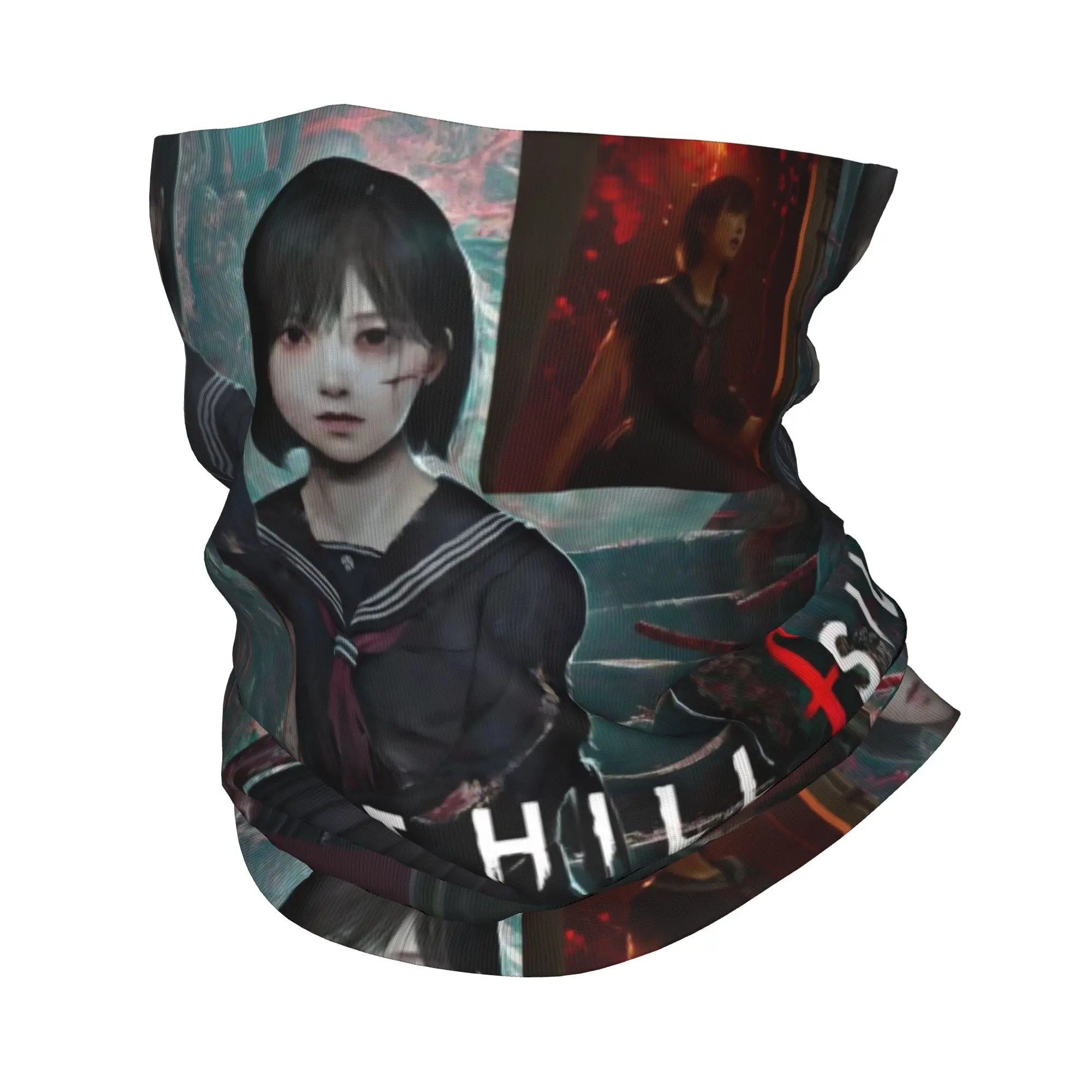 

Добро пожаловать в Silent Hill F Game, бандана, гетры, маска с принтом, шарф, многофункциональная повязка на голову для рыбалки, дышащая унисекс для взрослых