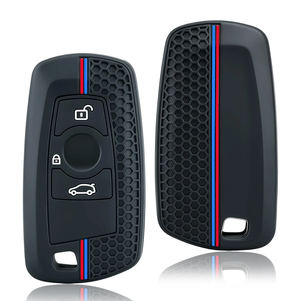 Silicone Car Remote Key Case Cover For BMW 1 2 3 4 5 6 7 Series X1 X3 X4 X5 X6 F36 F25 F26 F30 F34 F10 F07 F20 Z10 G30 F15 F16