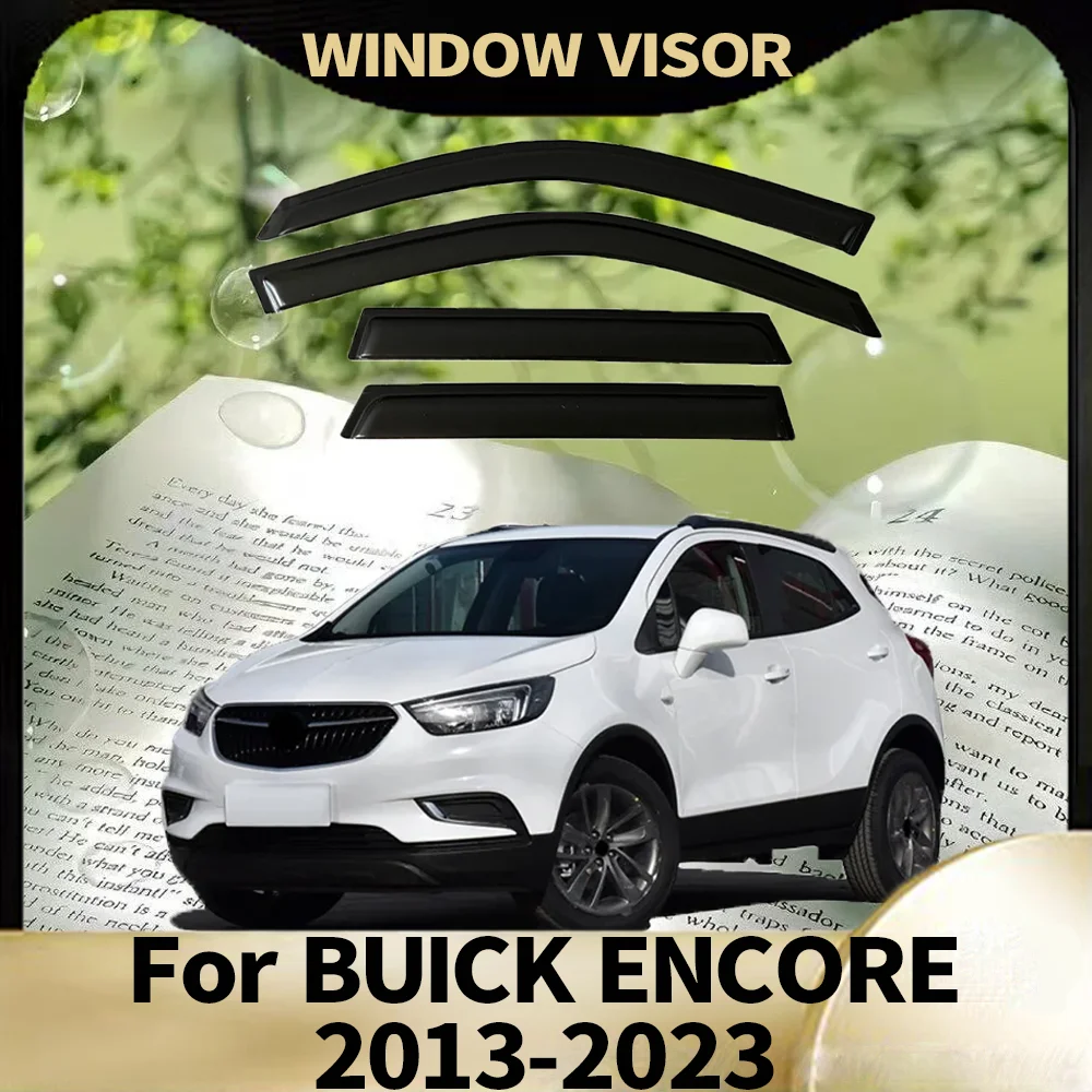 

Оконный козырек для BUICK ENCORE 2013-2020 2021 2022 2023, ветрозащитные дефлекторы, защита от дождя, дверной козырек, вентиляционные шторы