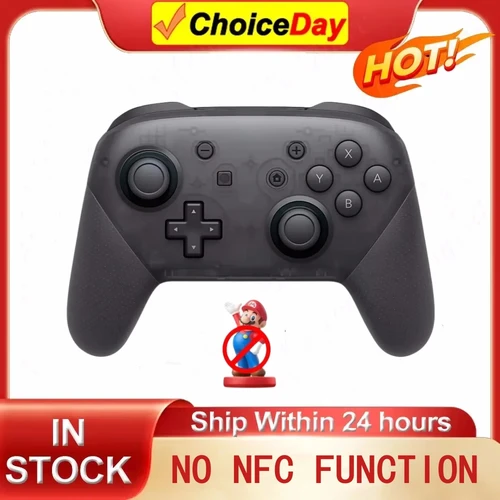 Controlador inalámbrico Pro Compatible con Switch/Switch Lite/Switch OLED Gamepad remoto con Joystick doble vibración NFC