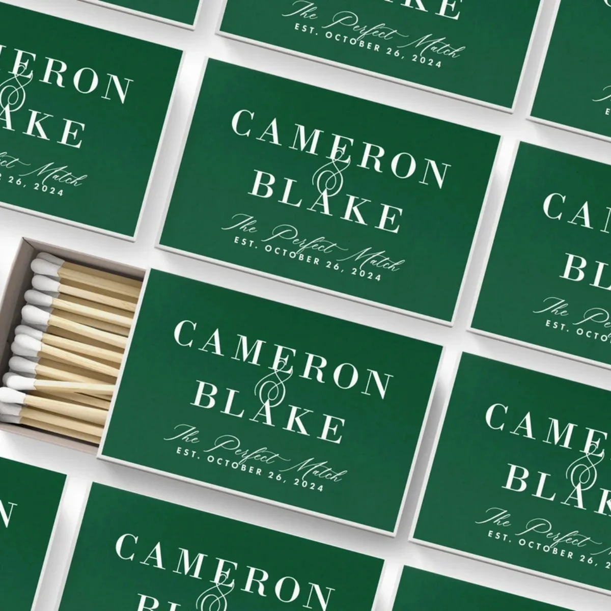 

BULK Matches SET OF 50 - Wedding Favors - Shower Favors - Custom Party Favor - Wedding Favor ideas - Custom Wedding Matches - Wh