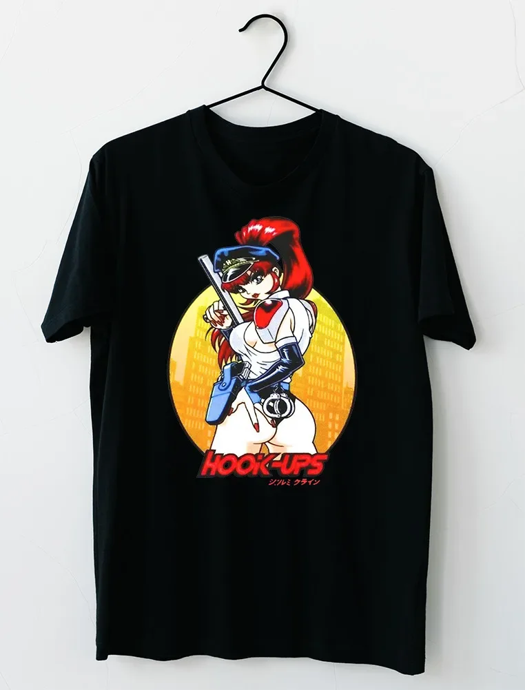 Hook-Ups Skateboard Supercop Black Syringe Full T-Shirt