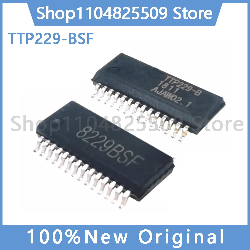 5pcs 100% Original New TTP229-BSF TTP229 SSOP-28