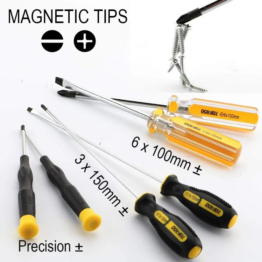 24 Pieces Homeowner Tool Set for Home Repair and Maintenance Tasks Compact Hand Tool Kit with Durable Portable Tool Bag for Eas