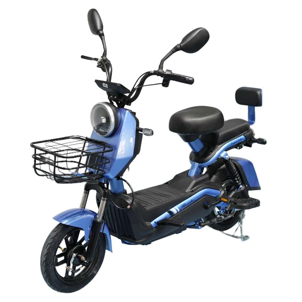 Factory Direct Sales 48V 350W Electric City Bike Fast Two-Wheel Road Sports Motorcycle with 12A/20A Motor for Adults Cheap
