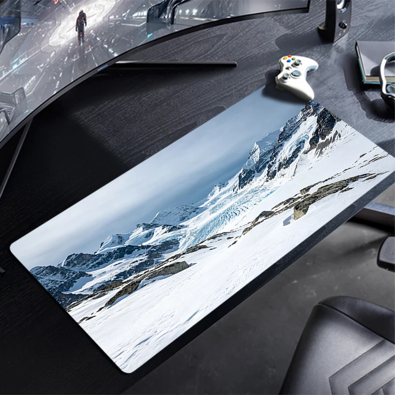 Mouse Pad natural scenery new Large Gamer XXL Keyboard Desk Mouse Mat Carpet Rubber Tapis Souris Gaming Notbook Mousepad