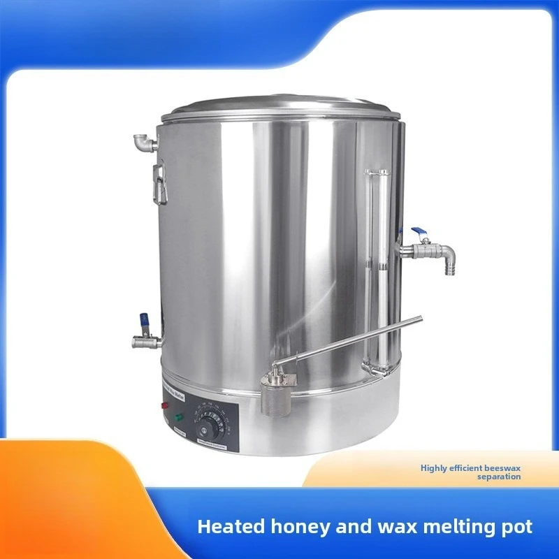 Melting Pot Stainless Steel Melting Bucket Crystalline Honey Heating Temperature Control Melting Honey