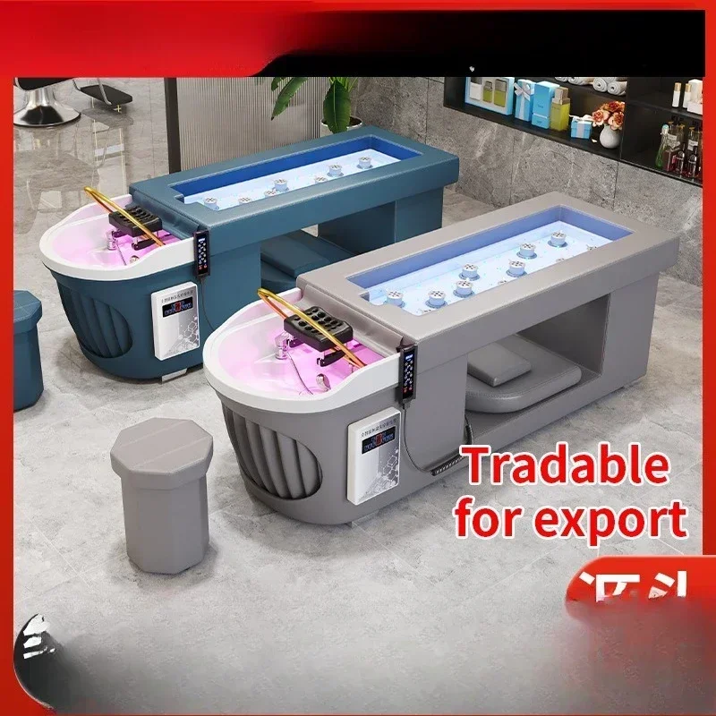whole body  bed, Chinese medicine fumigation integrated moxibustion bed head water circulation  bed, special for beauty salons