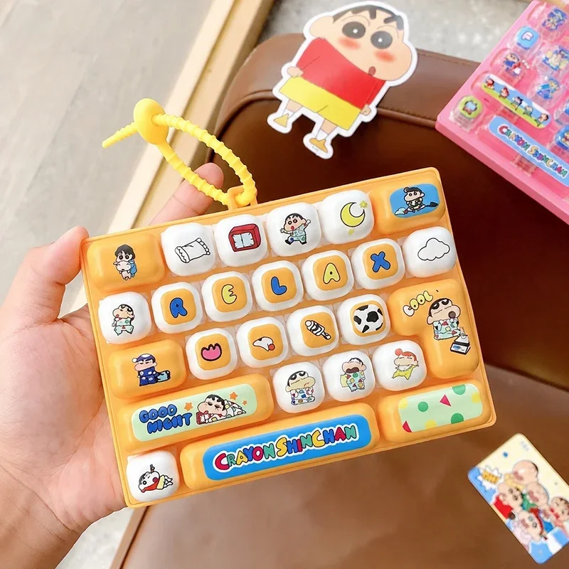 Crayon Shin-chan Keycap Shin-chan Giant Keycap Keychain Keycap Clicker Anime Bag Charms Keychain Christmas Gifts 키캡 짱구 키캡 대왕키캡